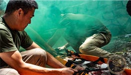 Walk into the ace shield bodyguard training site and explore the secrets you don't know