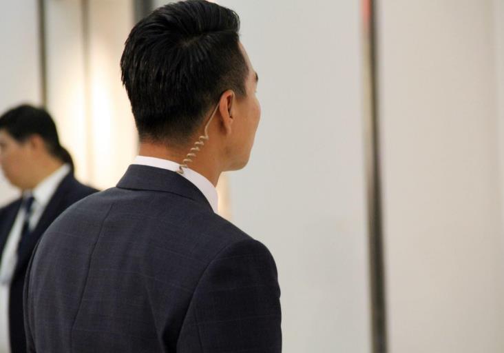 The woman broke up and was stabbed and killed by her ex boyfriend. The family hired trump shield private bodyguards to recover the suspect