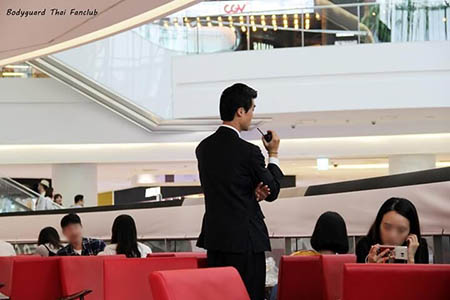 Do Guangzhou bodyguards serve as foreign bodyguards?